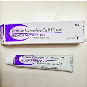 A Micro Real Pharm Grade Retinol gel cream 0.1% antiaging antiacne Exfoliate